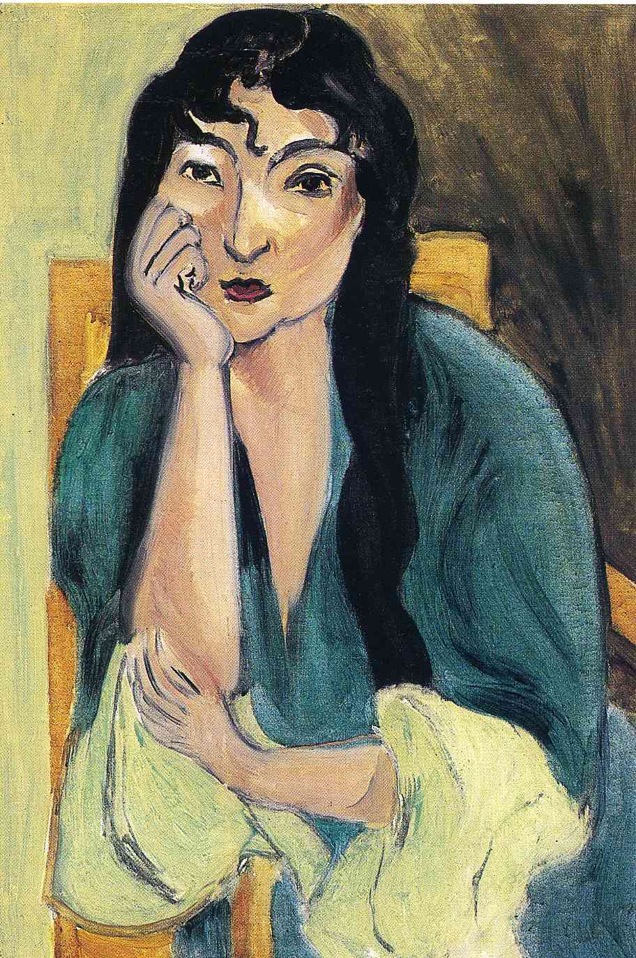 Henri Matisse - Laurette in Green 1917